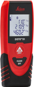 Distance Meters Leica Disto D1 Laser Distance Meter